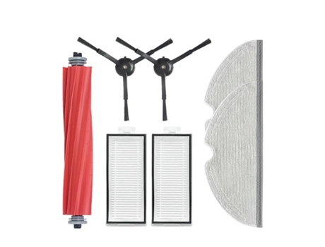 Escova principal escova de borracha filtro mop peças para xiaomi stone q7 max+
