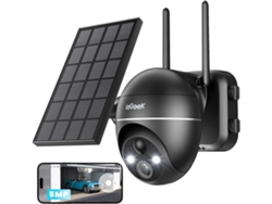Cámara De Vigilancia Inalámbrica Para Exterior, 5mp Ultra Hd, Alimentada Por Energía Solar, Ángulo De Visión De 360° Oem