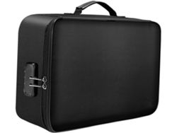 Organizador De Archivos Ignífugo, Bolsa De Oficina Portátil E Impermeable Para Documentos Y Recibos.
