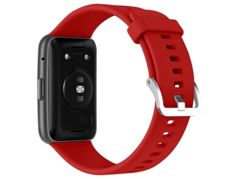 Correa Huawei Watch Fit 2 Silicona Resistente Pulsera con agujeros Rojo AVIZAR