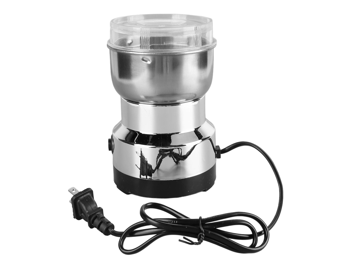 Molinillo eléctrico con 4 cuchillas y tapa transparente. Pequeño molinillo eléctrico para granos de café, hierbas y otros cereales. Rosewell