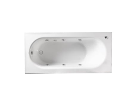 Bañera de Hidromasaje PADIMAT Hidromasaje 170x75 Flotador Válvula Derecha