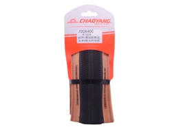Neumático de bicicleta de grava Chaoyang, bicicleta de carretera de cross country, llanta marrón, neumático retro 700x32c 40cvayotoy