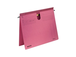 Archivadores colgantes Leitz Serie 18, cartón Manila 250 g/m², rojo. Para el mercado D/L/A/Ch 50 piezas. Esselte Leitz (1814 00 25).