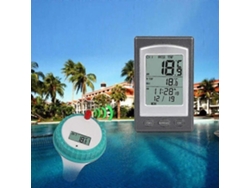 Termômetro De Piscina Sem Fio - Piscina Flutuante Digital E Termômetro De Spa A