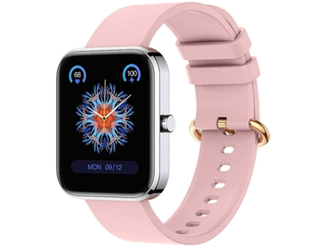 Smartwatch MDUG Monitor de Frequência Cardíaca Rosa
