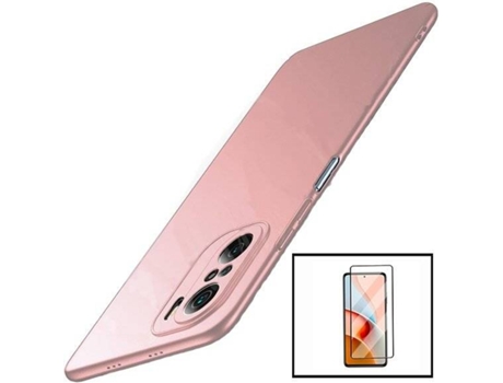 Kit Carcasa y Protector Xiaomi Redmi Note 10s PHONECARE SlimShield Rosa