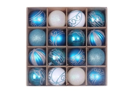 Adornos de bolas de Navidad para vacaciones, fiestas, Halloween, Acción de Gracias, decoración navideña (estilo 7)