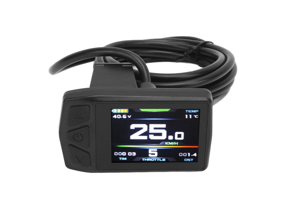 2026-pantalla Lcd Para Patinete Eléctrico Con Luz De Fondo Clara Y Puerto De Carga Usb 24-48v