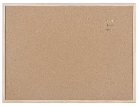 Pizarra de Corcho BI-OFFICE Basic (80x60cm)