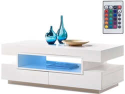 Mueble de Apoyo HABITAT ET JARDIN Mia Blanco (120x60x44 cm - MDF)