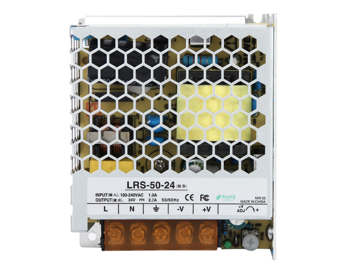 Fuente De Alimentación Conmutada Lrs-50-24 24v 50w Salida Única 150mvp-p Ruido Bajo Consumo De Energía