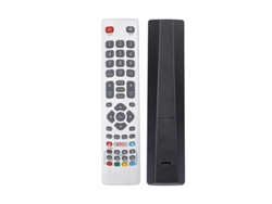 Mando a distancia universal para Smart TV Sharp DH1901091551SHWRMC0115 con botones de acceso directo a Netflix y YouTube.