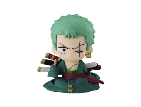 Tokoh anime one piece gasha goh monkey d. luffy roronoa zoro trafalgar d. hadiah ornamen boneka model pvc lucu mainan water law