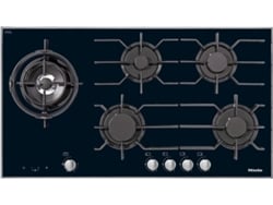 Placa de Gas MIELE KM 3054-1 (Gas Butano-Propano - 94.2 cm - Inox)