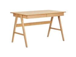 Escritorio BELIANI Sheslay de MDF Madera clara 120x70x75