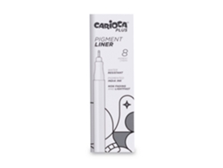 Rotulador Fino CARIOCA Plus 0.3mm Negro 45254