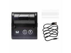Impresora térmica móvil inalámbrica USB Bluetooth de 57 mm para recibos de restaurantes y tiendas.