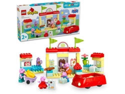 LEGO DUPLO: Supermercado da Porquinha Peppa – Brinquedo criativo para construir e reconstruir (70 peças)