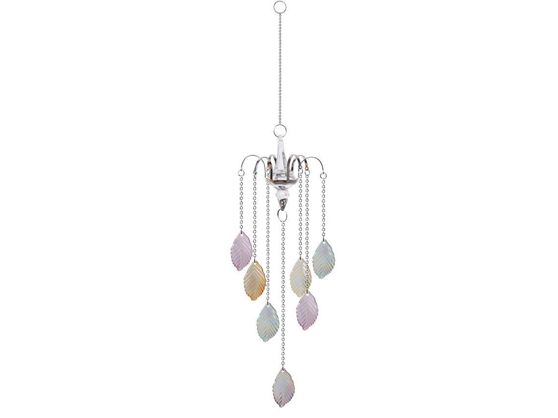 Colgante de prisma de cristal que atrapa la luz del sol, forma de arcoíris para decoración del hogar y el jardín, Kofihety