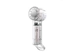 Ventilador Portátil Dobrável Com Display Digital E Carregamento Usb, Função De Gelo, Silencioso, Para Estudante, Escritório E Área Externa