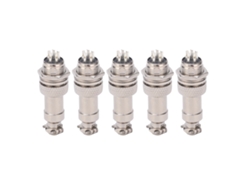 Yncm2026-conector De Enchufe Aviónico Gx12 5 Pines Macho Hembra Metal 5a 450v Para Panel Chasis Cable Hardware Herramientas