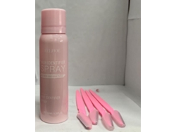 Eelhoe Spray De Reconocimiento De Pelo Facial Limpiador Refrescante Hidratante Suavizante 100ml Con 4 Rasuradoras De Cejas