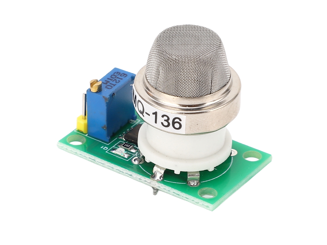 2026dz-módulo De Sensor De Gas H2s 10-1000ppm Alto Sensibilidad Monitoreo Calidad Aire Dc5v