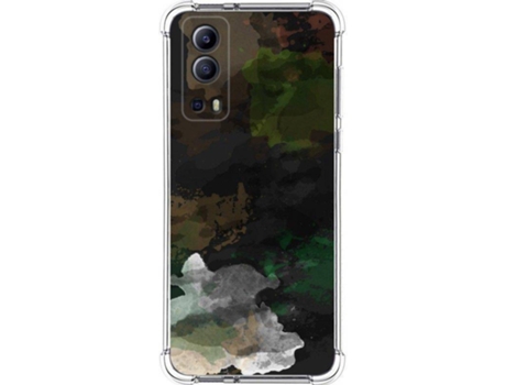 Carcasa Vivo Y72 5G TUMUNDOSMARTPHONE Acuarela 12 Multicolor