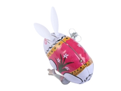 Conejo De Juguete Clásico De Hierro Con Resorte, Ideal Para Coleccionar O Regalar.