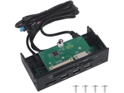 Lector De Tarjetas Interno Multifunción De 5,25 Pulgadas - Panel Frontal Para Pc