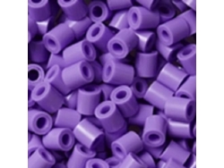 Juego de Mosaicos HAMA Set de Cuentas de Plastico midi pastel purple (1000 Peças - Morado)