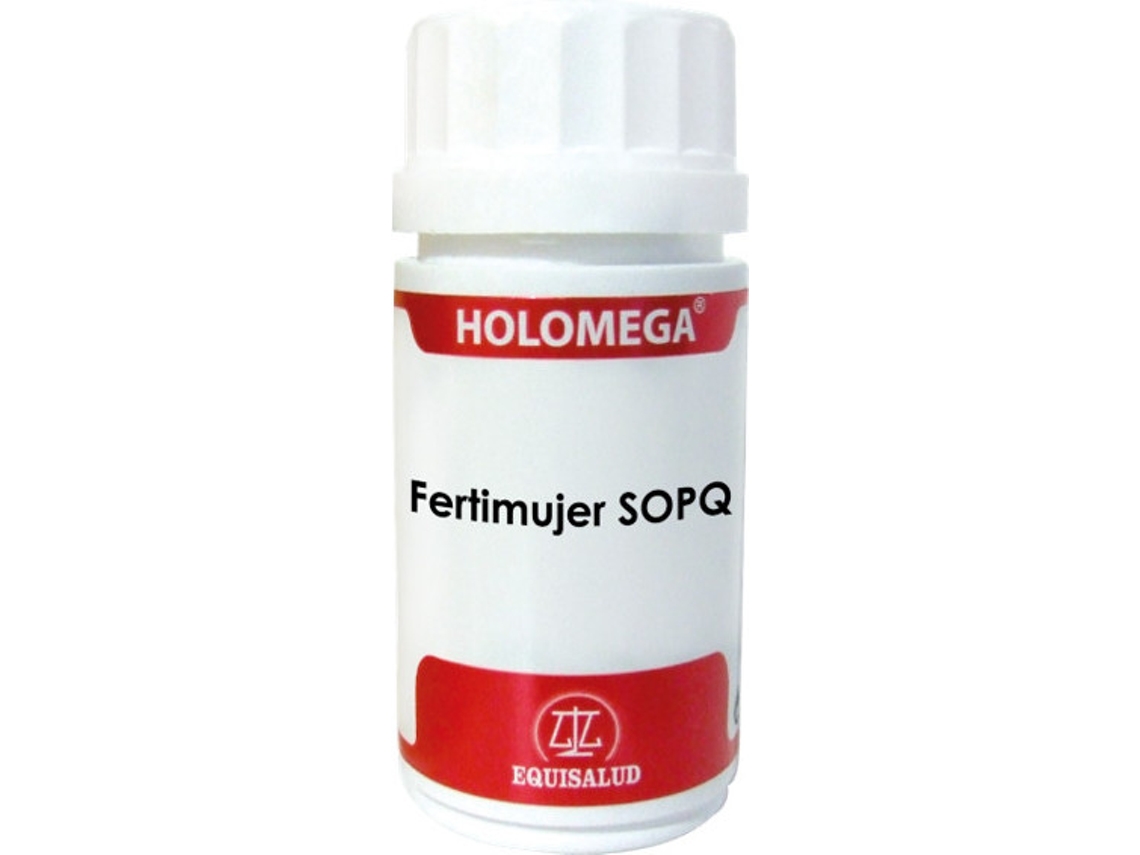 Suplemento Alimentar EQUISALUD Holomega Fertimujer Sopq (50 Cap)