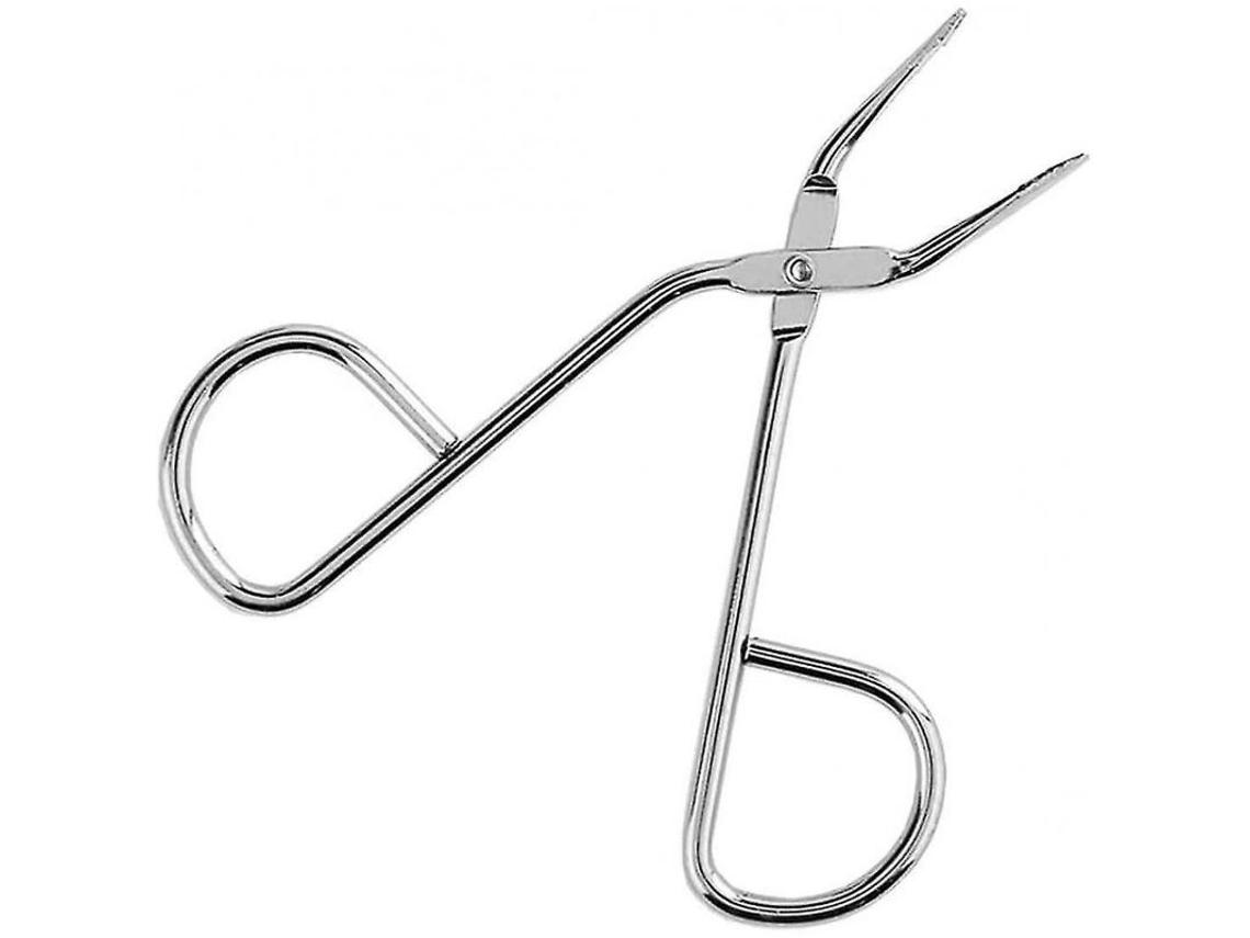 Pinzas Profesionales Para Cejas Con Mango De Tijera, Punta Oblicua, Acero Inoxidable Qmz 8,5 Cm