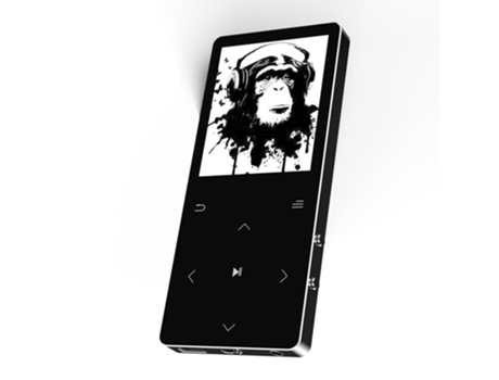 Lector Mp3 SLOWMOOSE Walkman Hifi(Negro 16Gb)