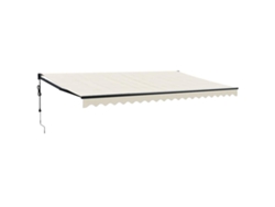 Maison Exclusive - Toldo Retráctil Automático Color Crema 5x3 M