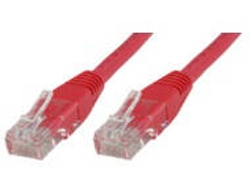 Cable de Red MICROCONNECT (RJ45 - 50 cm - Rojo)