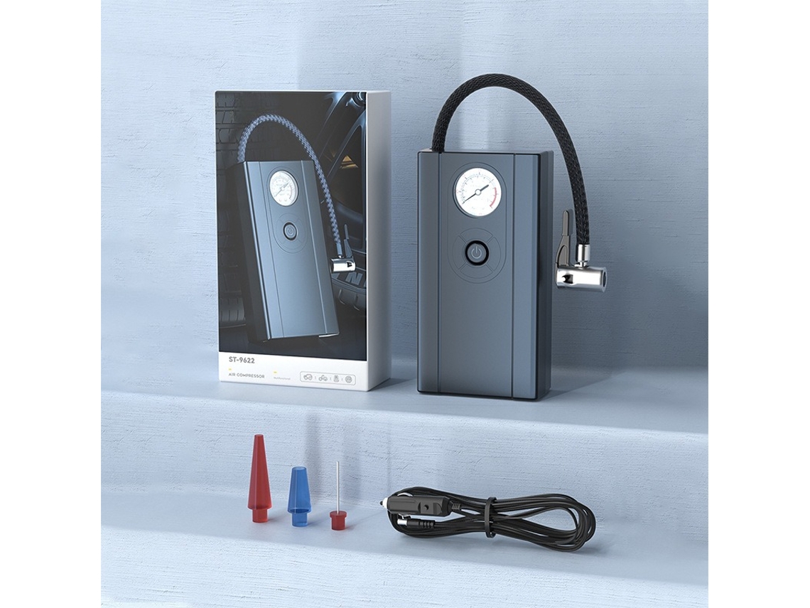 Compresor de aire portátil HEXINYIGJLY para coches, motocicletas y balones.