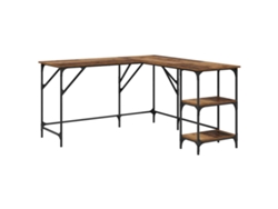 Maison Exclusive - Escritorio Madera Vieja 139 X 139 X 75 Cm Madera Contrachapada
