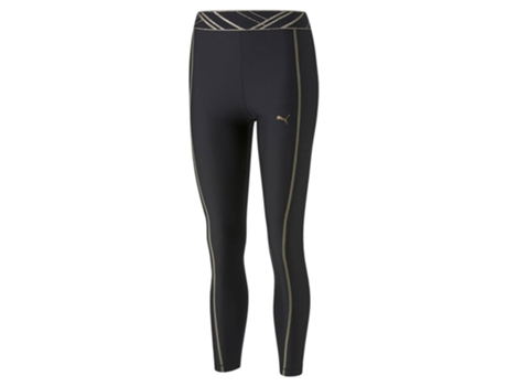 Calça PUMA Leggings Deco Glam High Waist Full Preto XS Mulher