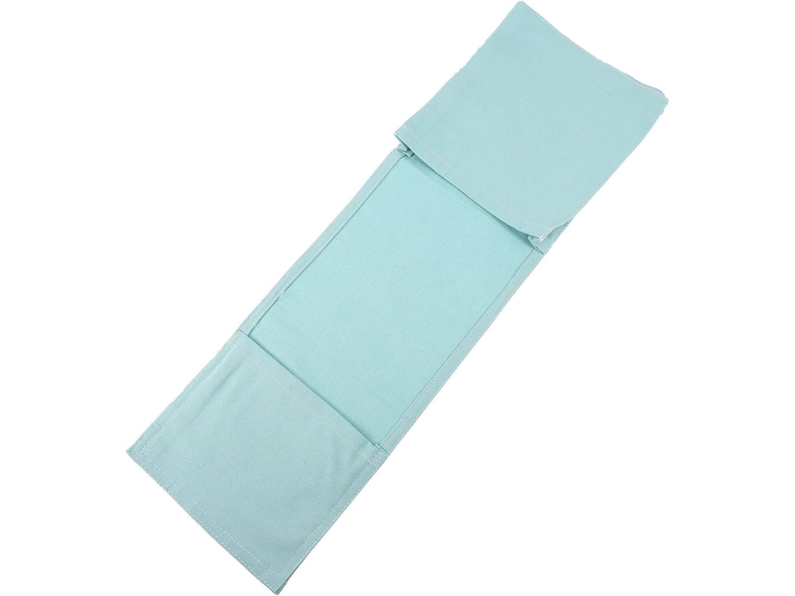 Bolsillo Lateral Algodón Reposabrazos Sillón Capacidad Fácil Limpiar Estar Azul Sofá Gran Sala