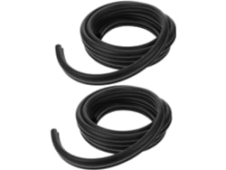 Burlete Para Puertas, 2 Piezas, Accesorio De Goma Resistente A La Intemperie.