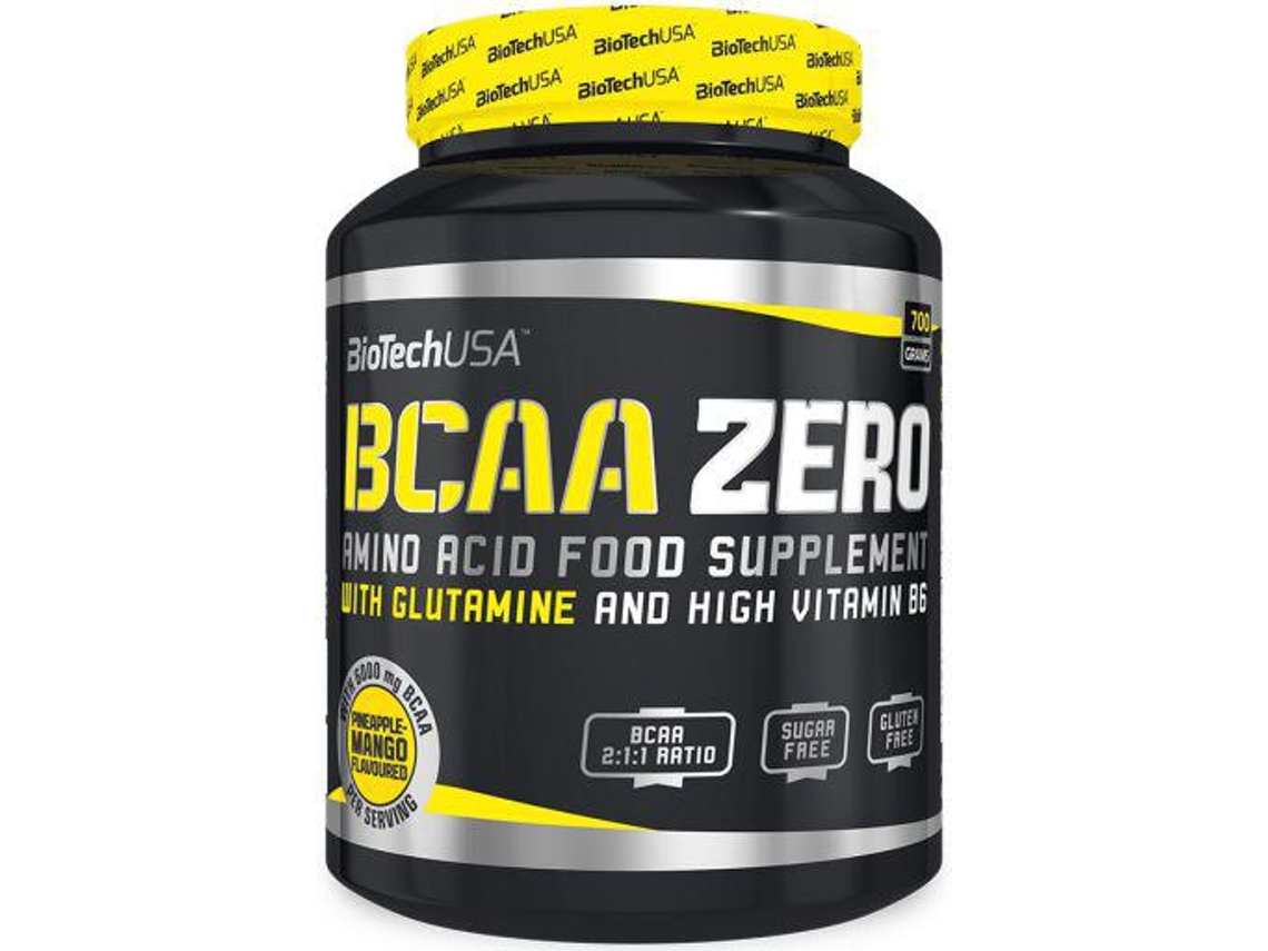 Complemento Alimentar BiotechUSA BCAA Zero Peach Ice Tea 700g