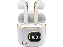 Auriculares YIZHOOD True Wireless Bluetooth Blanco