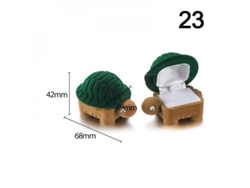 Caja De Joyería De Terciopelo Para Anillos, Pendientes, Collares Y Pulseras, Regalo Kx Veintitrés