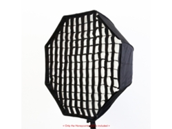 80cm/31.5in Rejilla Hexagonal Octogonal Para Softbox De Fotografía Negro Accesorios De Softbox