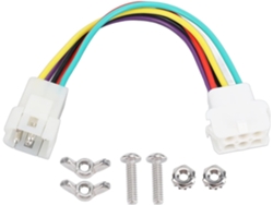 Kit Adaptador De Cableado De Aire Acondicionado De Plástico/metal De 9 Pines A 6 Pines