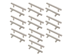 20 Tiradores De Puerta De Cristal En Forma De T, Resistentes A La Corrosión, Decorativos, Robustos Y Prácticos, Para