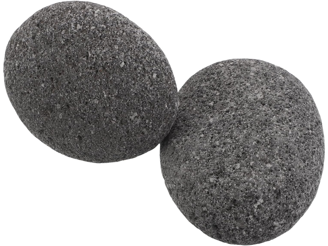 Piedras Volcánicas Naturales Para Sauna, 1 Kg, Varios Tamaños (8-12 Unidades).
