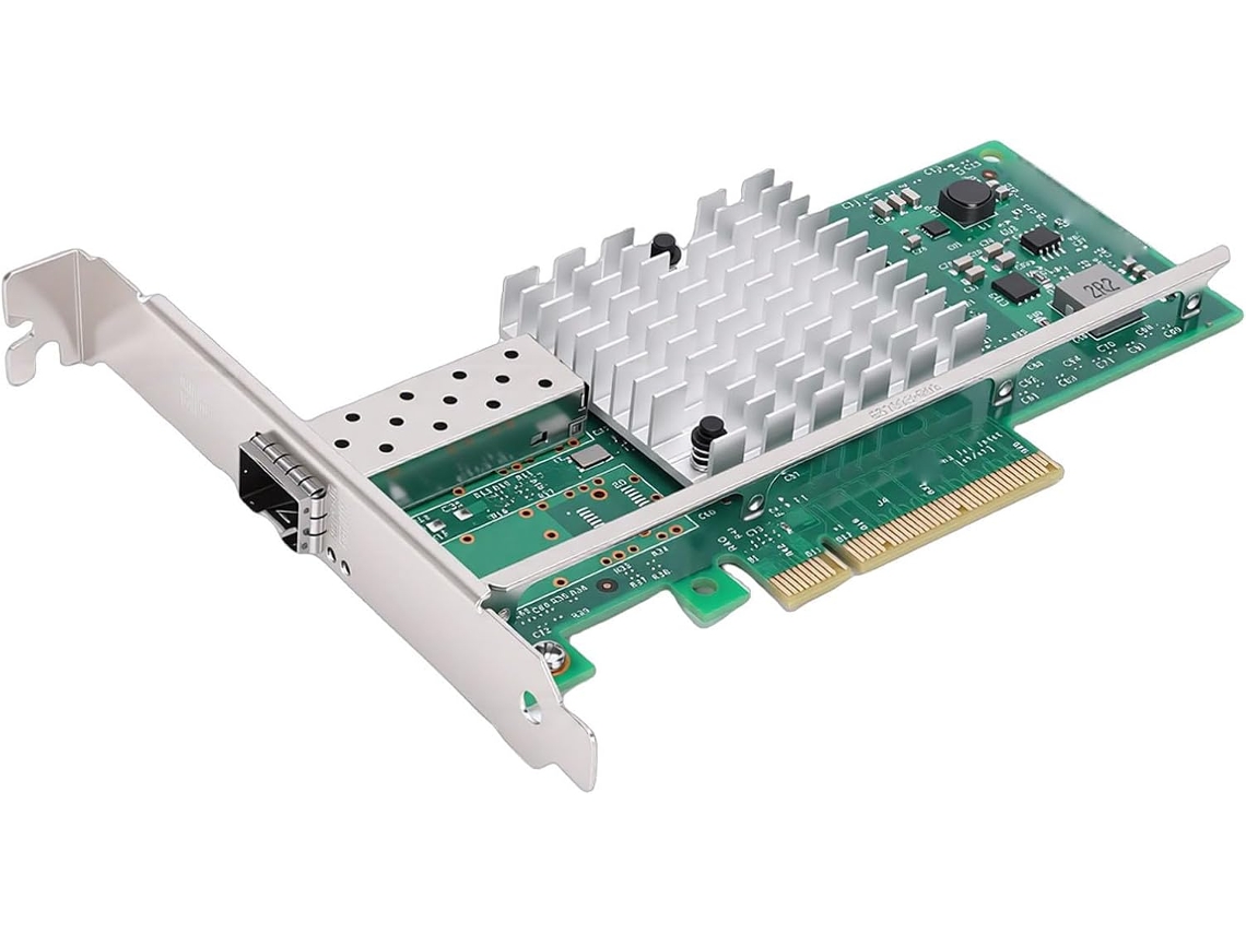 Tarjeta Adaptadora Pcie X8 + 10 Gb Basada En 82599en – Red Gigabit Ethernet